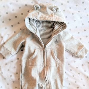 Baby GAP onsie with hood. 0-3 months